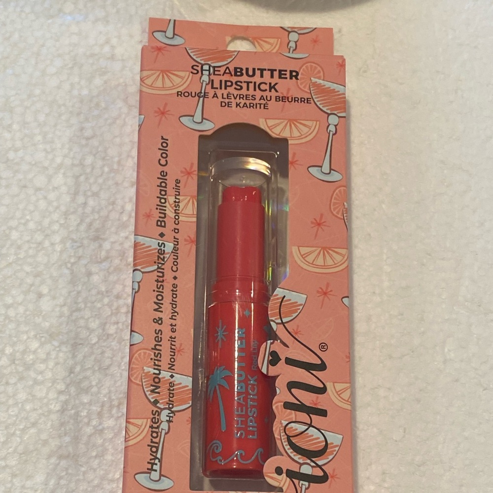 ioni sheabutter lipstick RED LILY